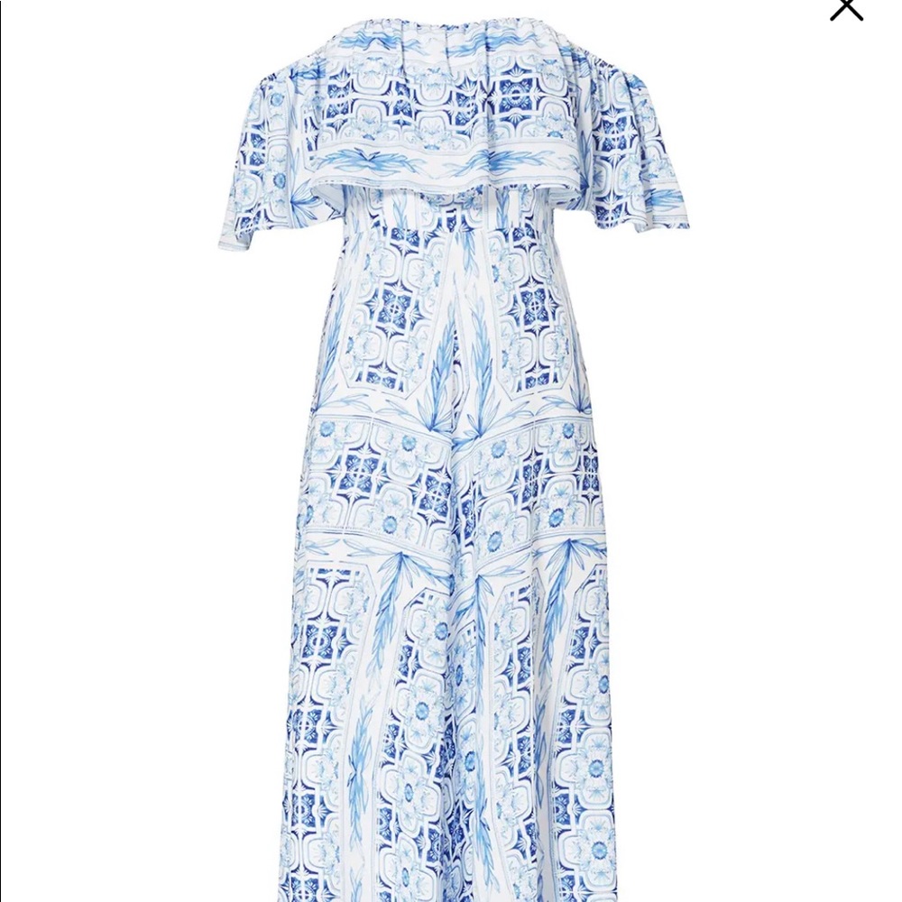 amanda uprichard small delilah ruffle dress